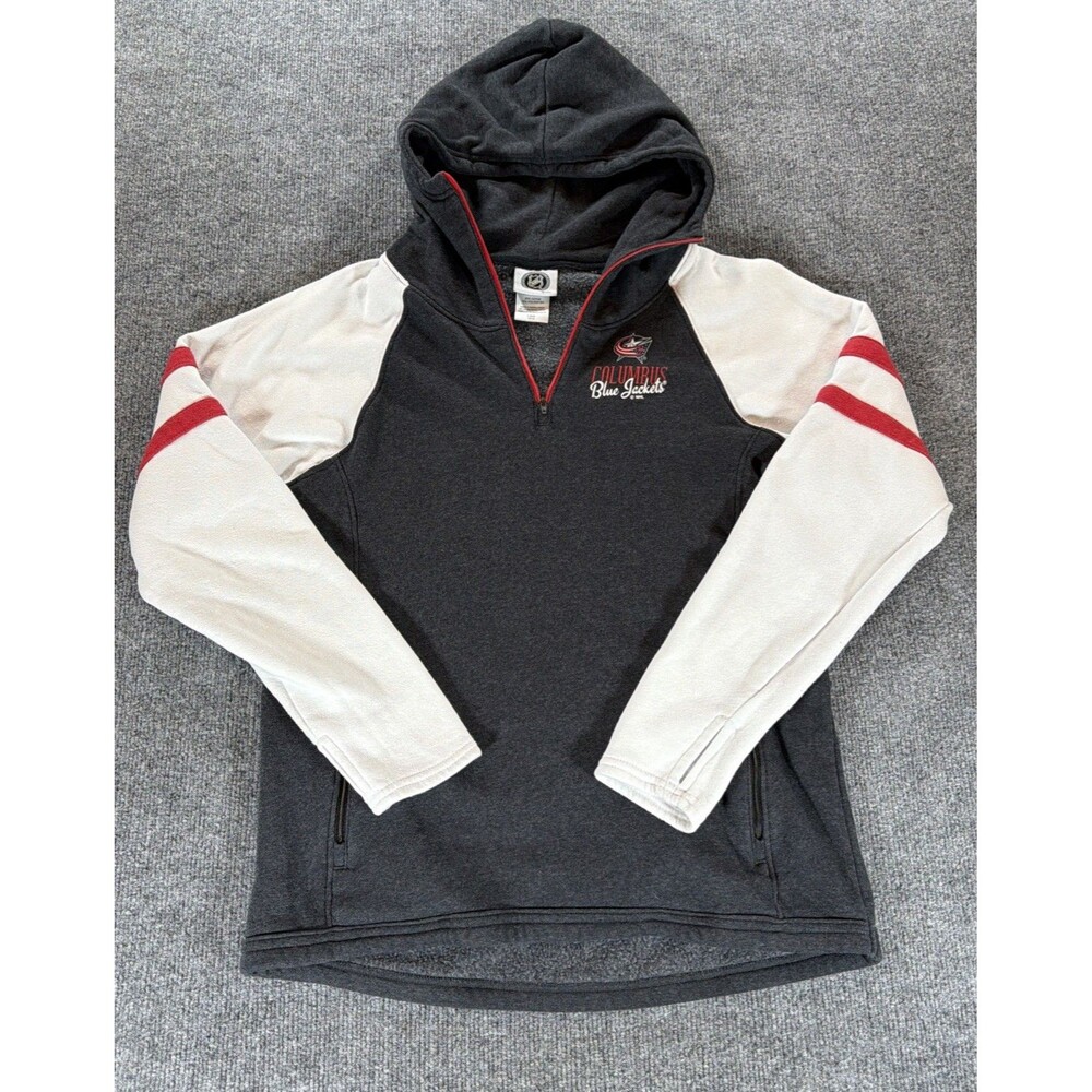 Columbus Blue Jackets Hoodie Women Large L NHL Hockey